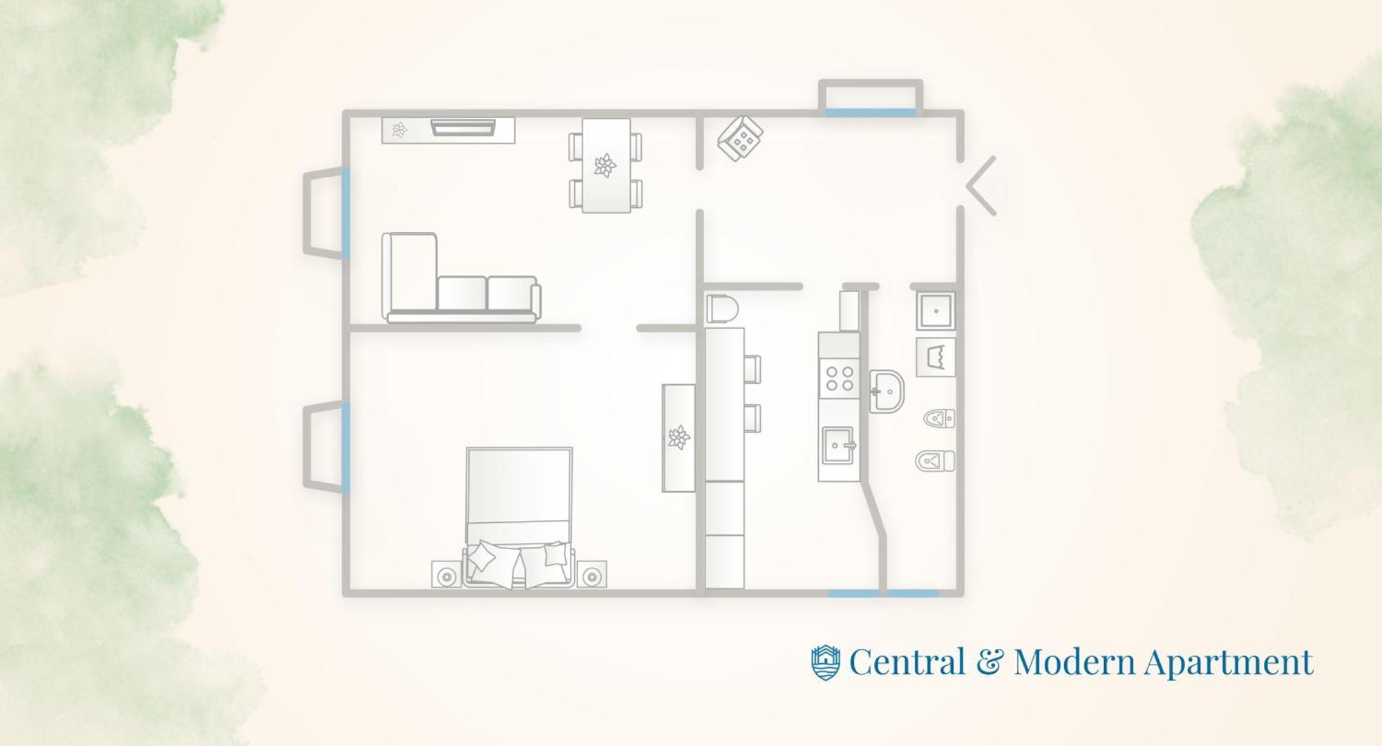 Central & Modern Apartment By Rent All Como Eksteriør billede